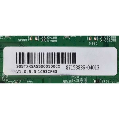 MAIN PARA SMART TV VIZIO 2160p 4K HDR / NUMERO DE PARTE 905TXKSA55000100CX / 715GA874-M0C-B00-004K / 87153836-04013 / PANEL TPT550U1-QVN05.U REV:S57B1AR / DISPLAY LC546PU4L 01 / MODELOS V555-H1 LTCWZ / V555-H11 LTCWZHLW - Imagen 2